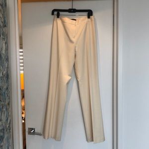 Winter White/cream mid rise pants